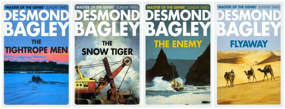 Desmond Bagley 2017 Harper Collins Crime Club re-issues
