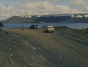 Desmond Bagley's Running Blind - Kleifarvatn, Reykjanes peninsular © BBC Scotland