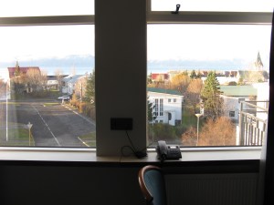Desmond Bagley Running Blind - Fosshotel Husavik Room 401 - Nov 2015 © The Bagley Brief