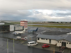 Desmond Bagley Running Blind - Reykjavik city airport © The Bagley Brief