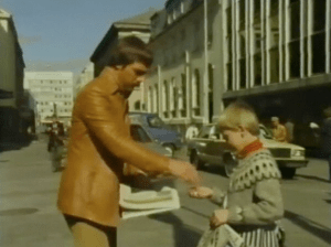 Stewart Wilson & Thordur Thorsson in Austurstræti, Reykjavik © BBC Scotland