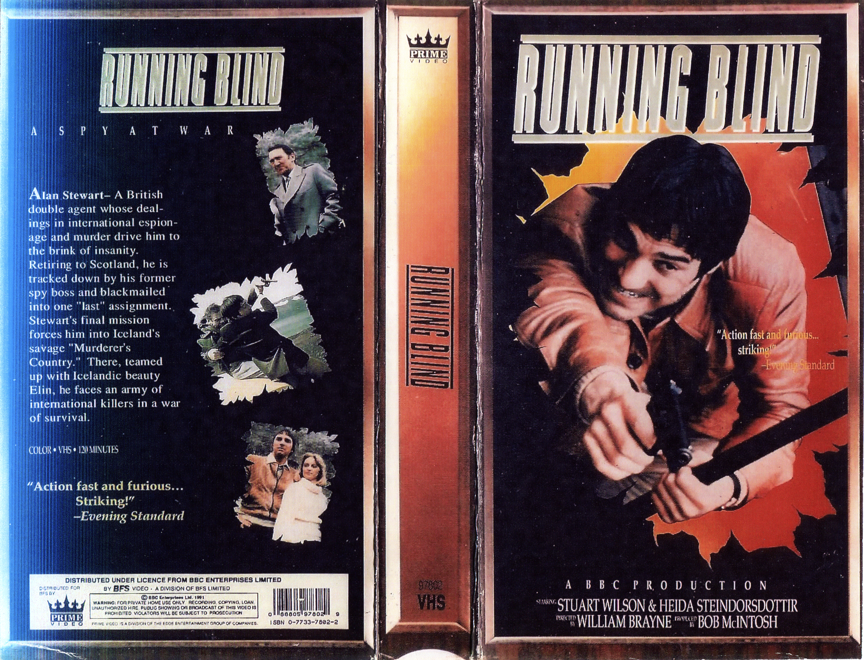 Desmond Bagley Running Blind UK Video Cover