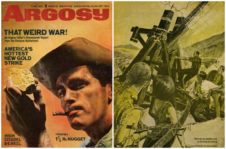 Argosy Men's Magazine - August 1965 © 1965, 2016 Steeger Properties, LLC. All rights reserved.