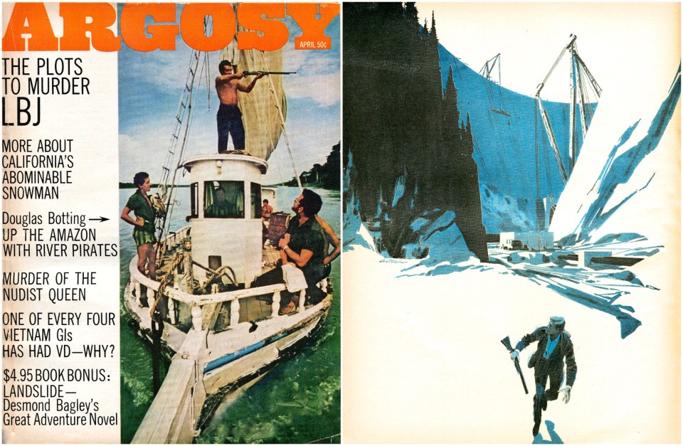 Argosy Men's Magazine - April 1968 © 1968, 2017 Steeger Properties, LLC. All rights reserved.