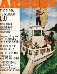 Argosy Men's Service Magazine - Desmond Bagley Landslide