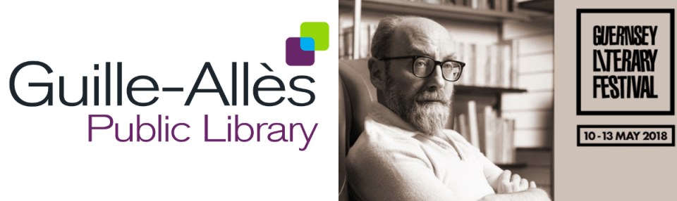 Desmond Bagley talk and exhibition at the Guille-Allès Library as part of the Guernsey Literary Festival 2018 © Graham Jackson, © Guernsey Literary Festival, © Guille-Allès.