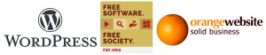 © WordPress.org, © fsf.org & © OrangeWebsite.com