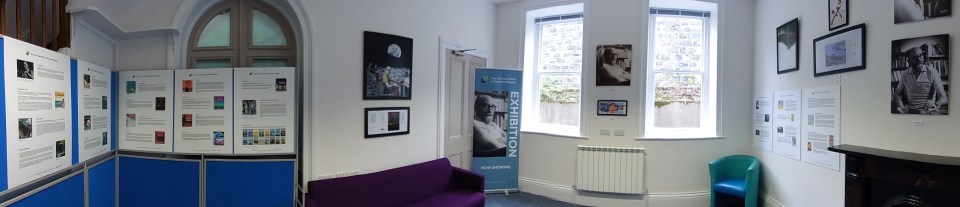 The Life and Work of Desmond Bagley Exhibition at the Guille-Alles Library, St Peter Port, Guernsey © The Bagley Brief.