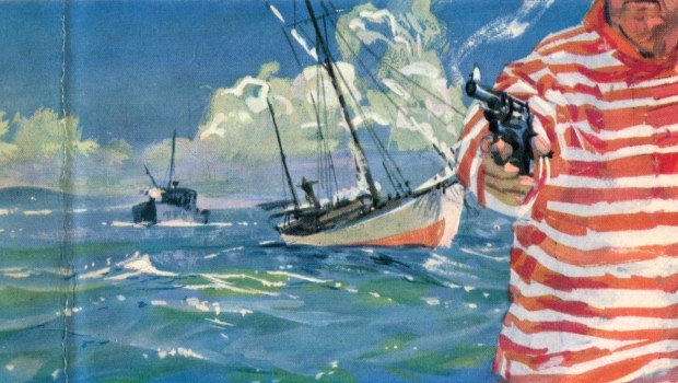 Desmond Bagley - The Golden Keel - 1963 - Cover artist: Renato Fratini © HarperCollins Publishers.