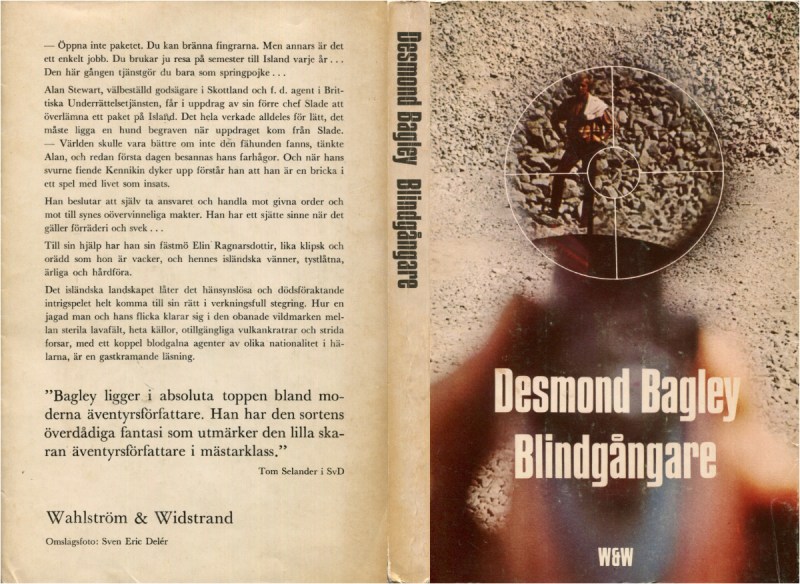 Desmond Bagley Running Blind Swedish edition
