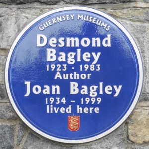Desmond and Joan Bagley - Blue Plaque Guernsey © The Bagley Brief.