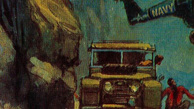 Desmond Bagley Running Blind - UK Hutchinson & Co Ltd Bulls-Eye PB Imp. 1975 © Hutchinson & Co Ltd.