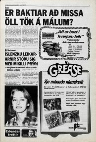 Desmond Bagley Running Blind Icelandic media article from Dagbladid 29th January 1979.